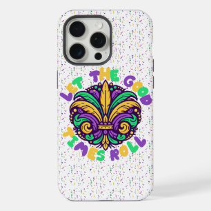 Coque iPhone 15 Pro Max Mardi Gras laissez les bons temps rouler