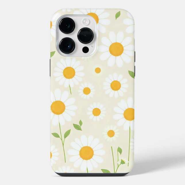 Coque iPhone Marguerites  (Verso)