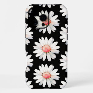 Coque iPhone 16 Pro Max Marguerites à points rouges