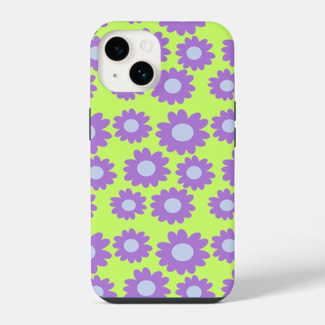Coque iPhone Marguerites Groovy (Verso)