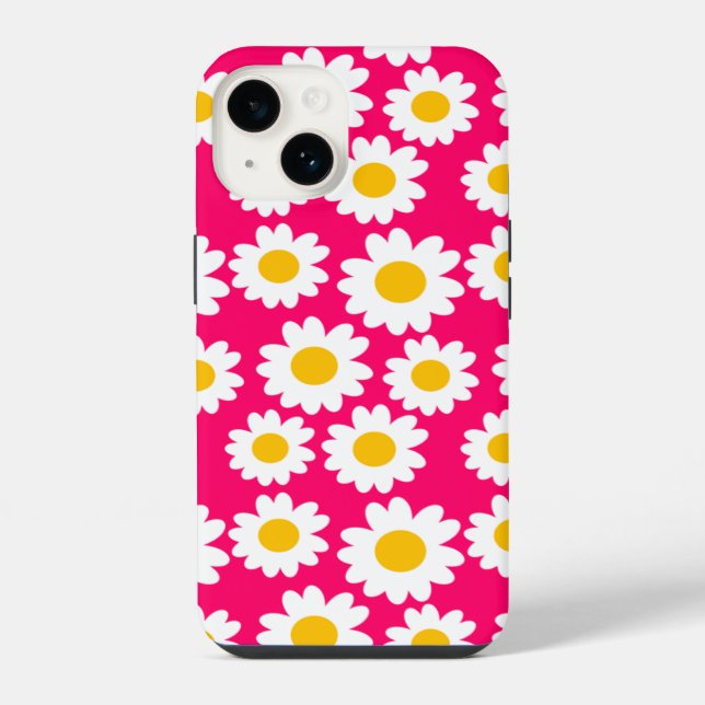 Coque iPhone Marguerites Groovy (Verso)