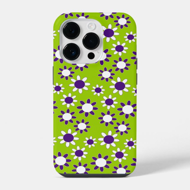 Coque iPhone Marguerites printanières (Verso)