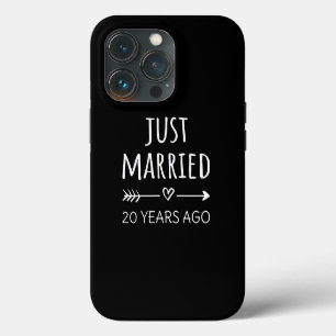 Etui iPhone 13 Pro Mariés depuis 20 ans seulement
