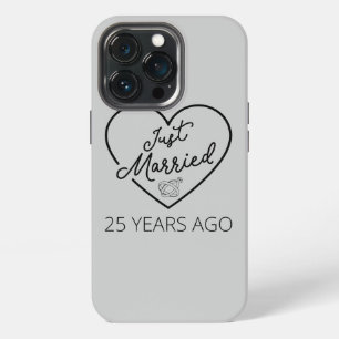 Etui iPhone 13 Pro Mariés depuis 25 ans III