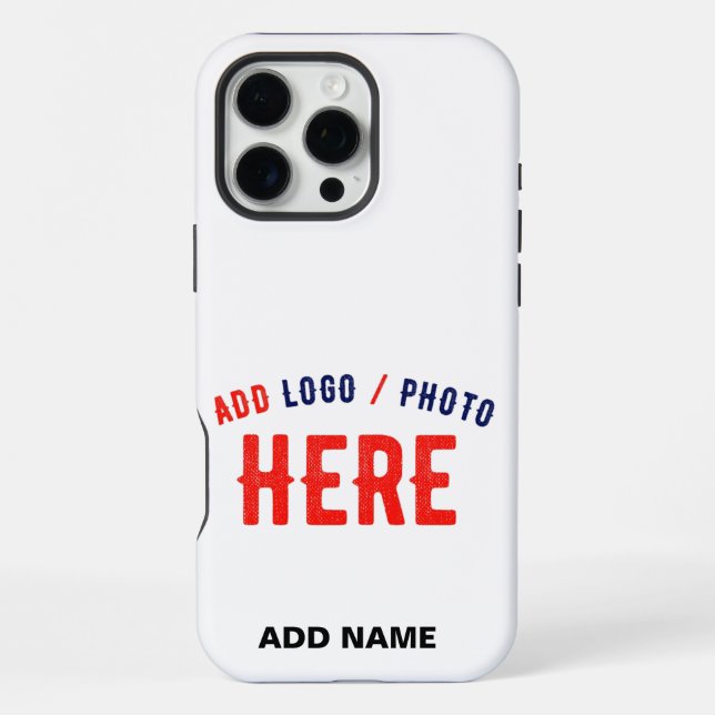COQUE iPhone MARQUE BLANCHE MODERNE ET PERSONNALISABLE VÉRIFIÉE (Verso)