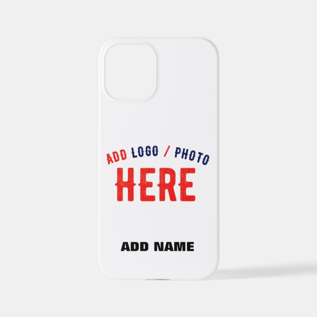 COQUE iPhone MARQUE BLANCHE MODERNE ET PERSONNALISABLE VÉRIFIÉE (Verso)