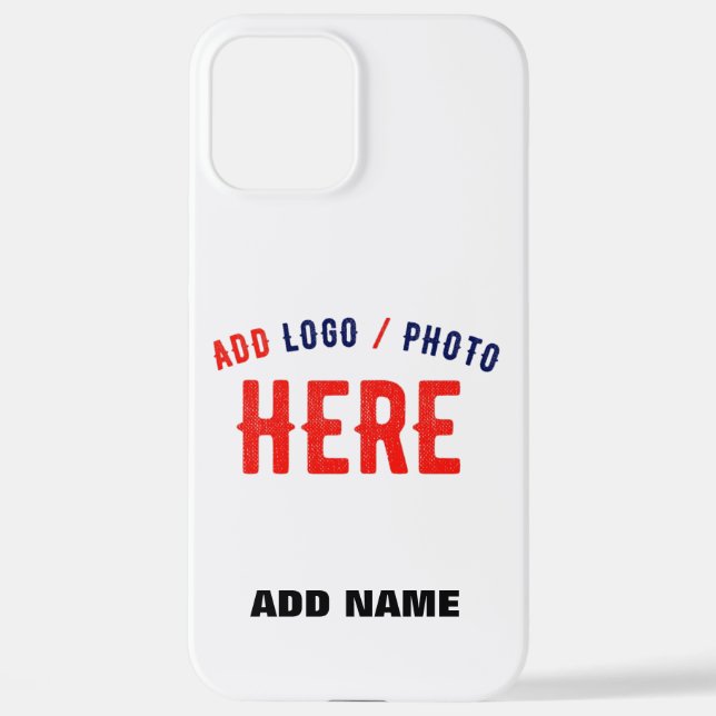 COQUE iPhone MARQUE BLANCHE MODERNE ET PERSONNALISABLE VÉRIFIÉE (Verso)