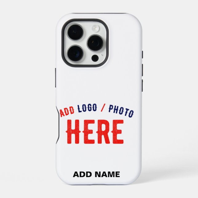 COQUE iPhone MARQUE BLANCHE MODERNE ET PERSONNALISABLE VÉRIFIÉE (Verso)