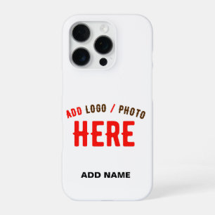 COQUE iPhone 16 PRO MARQUE BLANCHE VERIFIEE PERSONNALISABLE MODERNE ET