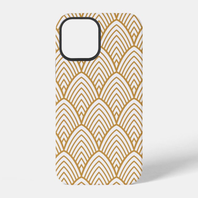 Coque iPhone Marques art déco vintage (Verso)