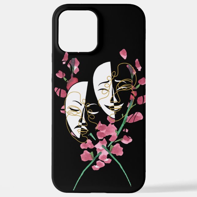 Coque iPhone Mask phone case (Verso)