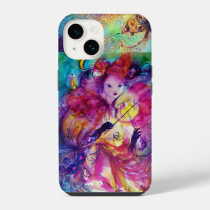 Coque Pour iPhone 14 MASQUERADE DE NUIT VIOLONISTE Masques du Carnaval