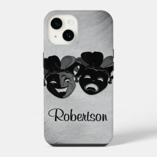 Coque Pour iPhone 14 Masques de bouffon de théâtre de comédie et de tra
