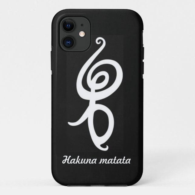 coque iphone - matata de Hakuna (Dos)