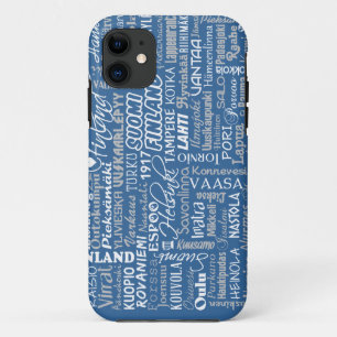 Coque iphone-maté des villes de Finlande