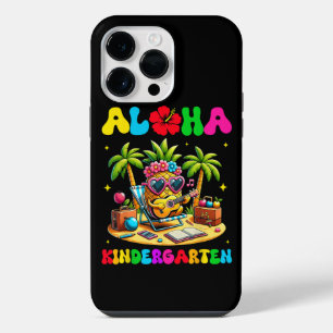 Coque Pour Pour iPhone 14 Pro Max Maternelle Aloha Ananas Hawaï Rentree Scolaire