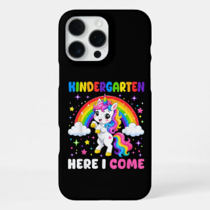 Coque iPhone 16 Pro Max Maternelle me voilà Licorne Rentrée scolaire