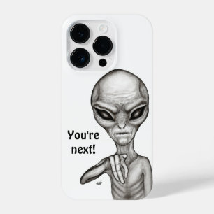 Coque Pour iPhone 14 Plus Mauvais Alien, Tu es le prochain !