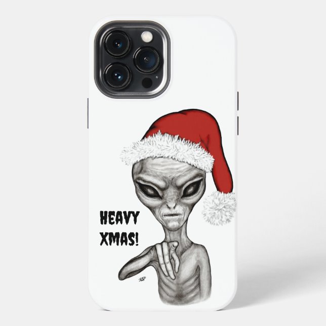 Coque iPhone Mauvais Extraterrestre , Noël Lourd ! (Verso)