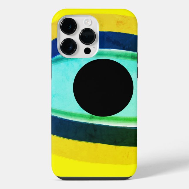 Coque iPhone Mauvais œil  (Verso)