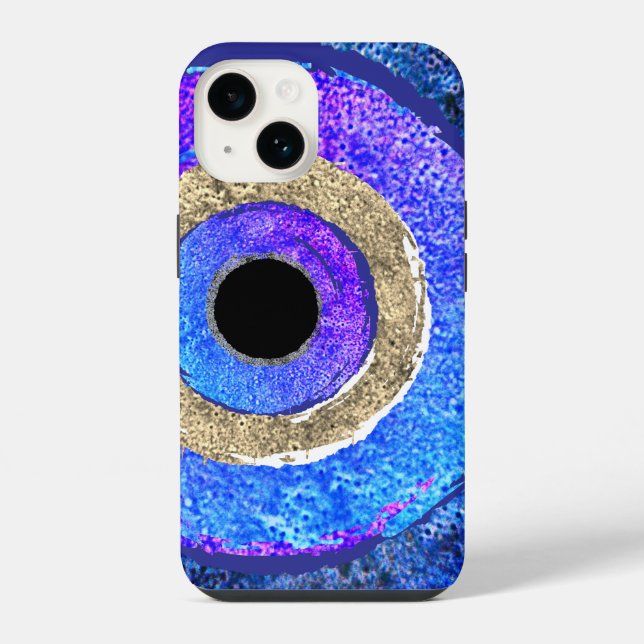 Coque iPhone Mauvais Œil (Verso)