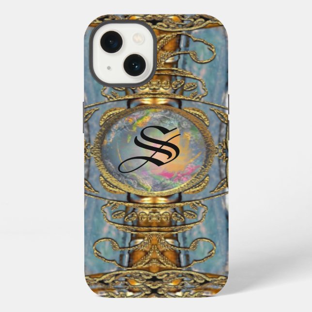 Coque iPhone Maya Flond Monogramme Victorien (Verso)