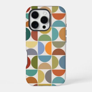 Coque iPhone 16 Pro MCM Semiccles Motif couleur grande sur crème