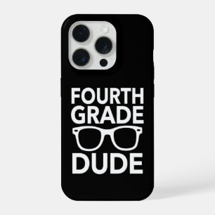 Coque iPhone 15 Pro Mec de quatrième année drôle Élève du primaire