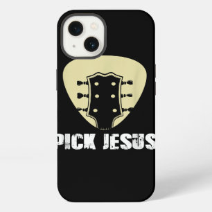 Etui iPhone 13 Médaille Jésus Idée Cadeau Musicien Religieux Guit