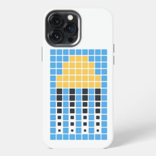 Etui iPhone 13 Pro Max Méduse jaune (art Emoji)