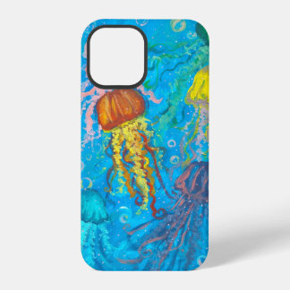 Coque iPhone 12 Pro méduse, océan, mer