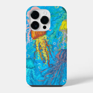 Coque Pour iPhone 14 Plus méduse, océan, mer