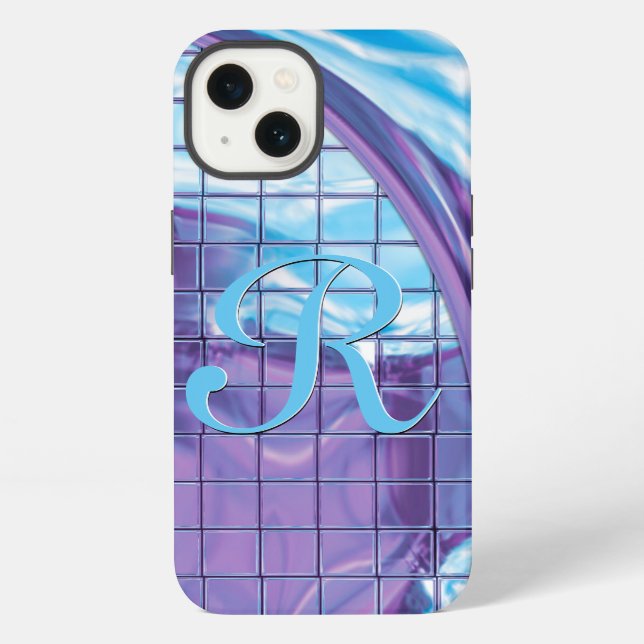 Coque iPhone Megastyle Surf Monogramme (Verso)