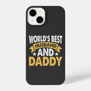 Coque Pour iPhone 14 meilleur mari et papa du monde