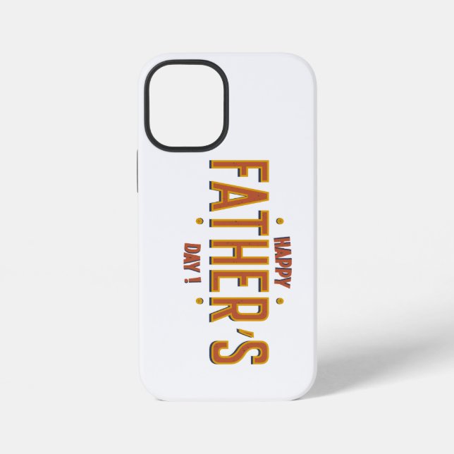 Coque iPhone Meilleur Papa du Monde | Étui pour iPhone Case-Mat (Verso)