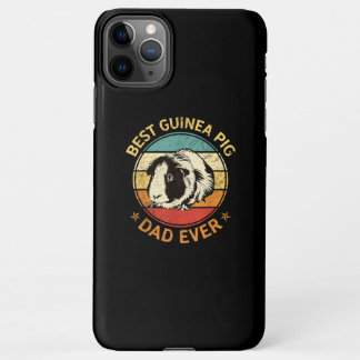 Coque iPhone 11Pro Max Meilleur Père de porc de Guinée Jamais Drôle Guiné