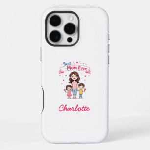 Coque iPhone 16 Pro Max Meilleure maman jamais   Sentimental Personnalisé 