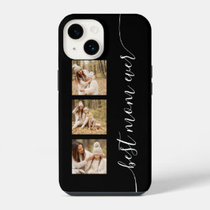 Coque Pour iPhone 14 Meilleure Maman Photo Image Écriture Élégante Noi