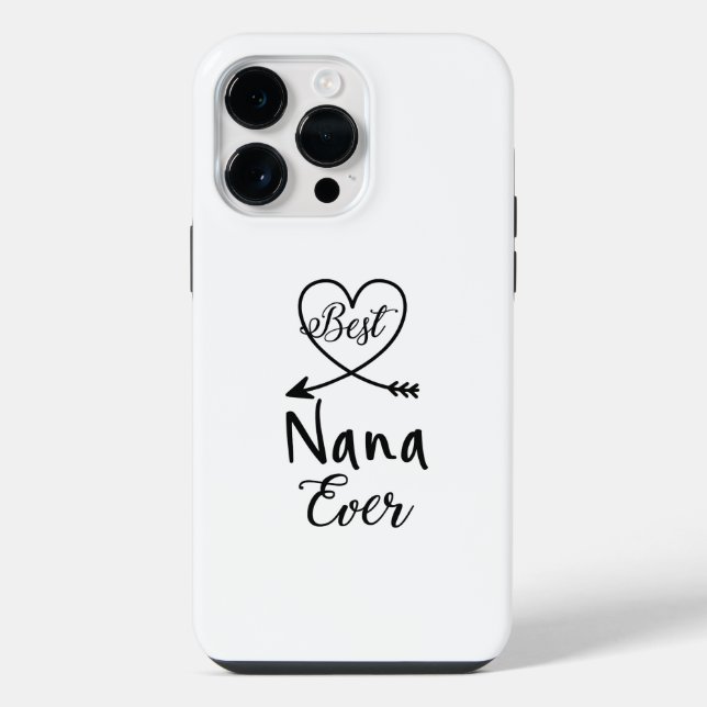 Coque iPhone Meilleure Mémé du Monde (Verso)