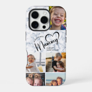 Coque iPhone 16 Pro Meilleure photo cadeau maman du monde moderne en m