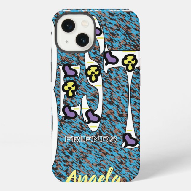 Coque iPhone Meilleures amies (Verso)