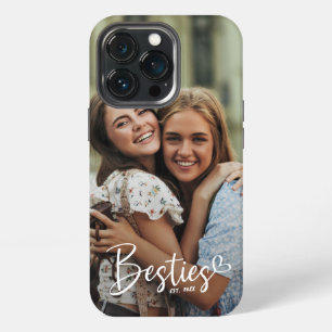 Etui iPhone 13 Pro Meilleures Amies Année Personnalisée BFF Écriture