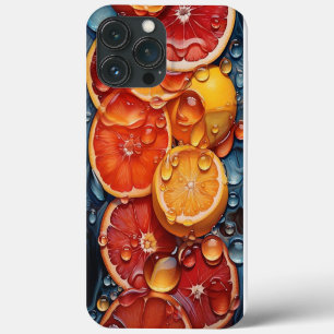 coque iphone meilleures tranches de fruits imprime
