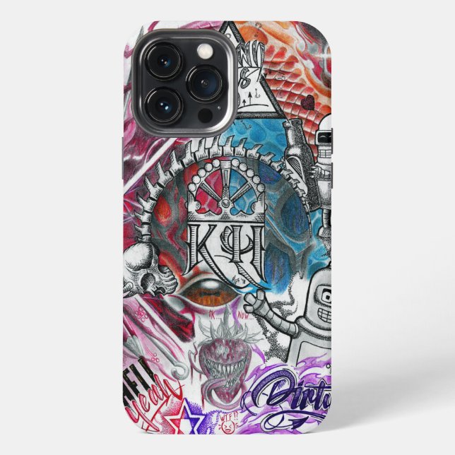 Coque iPhone Mélange (Verso)