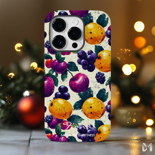 Coque Pour iPhone 14 Plus Mélange de fruits colorés aux baies et agrumes vib