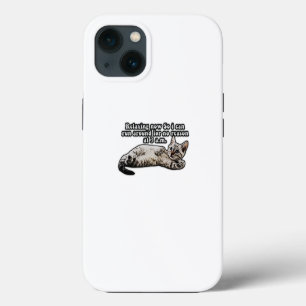 Etui iPhone 13 Mème de chat amusant pour les chatons et les propr