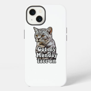 Etui iPhone 13 Mème de chat drôle pour les propriétaires de chato