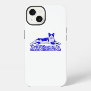 Etui iPhone 13 Mème de chat grincheux amusant pour les propriétai