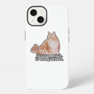 Etui iPhone 13 Mème de chat grincheux drôle pour les amoureux de