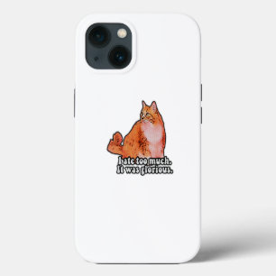 Etui iPhone 13 Mème de chat grincheux pour les amateurs de chat e